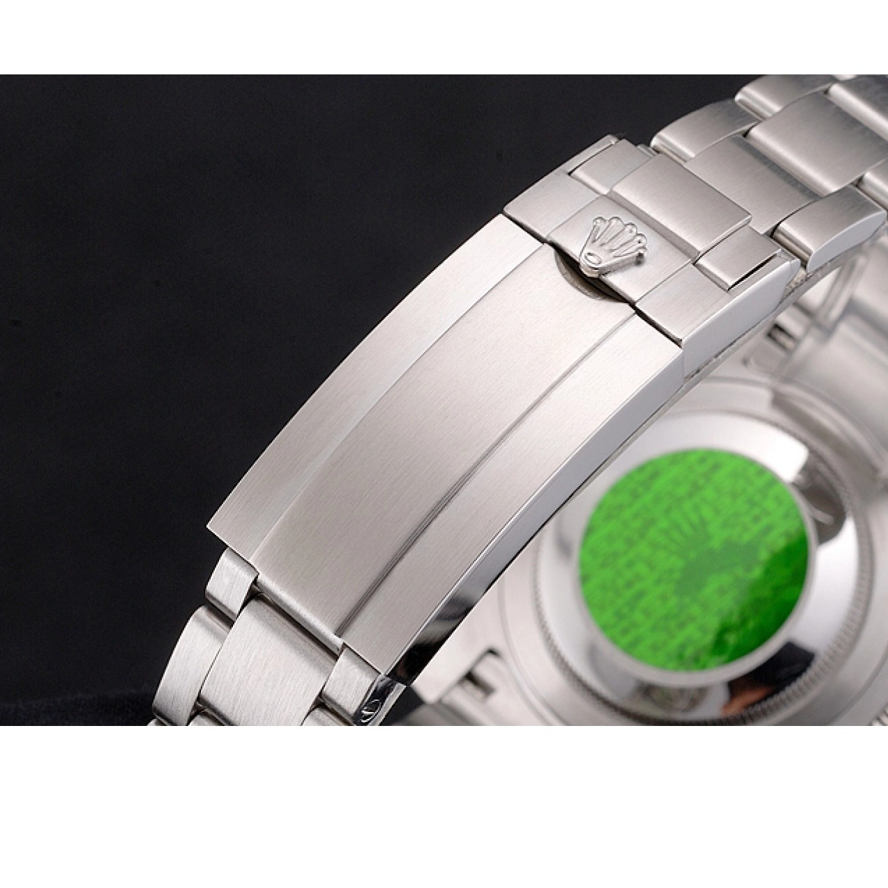 Good copy rolex watches Bezel Dial Markings And Case Stainless Rolex Bracelet Submariner Swiss Silver Steel Diamond Black 0515
